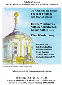 Plakat Fontane klein